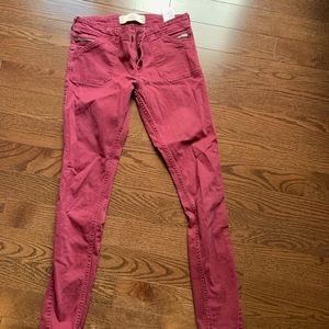 Red Hollister Jeans